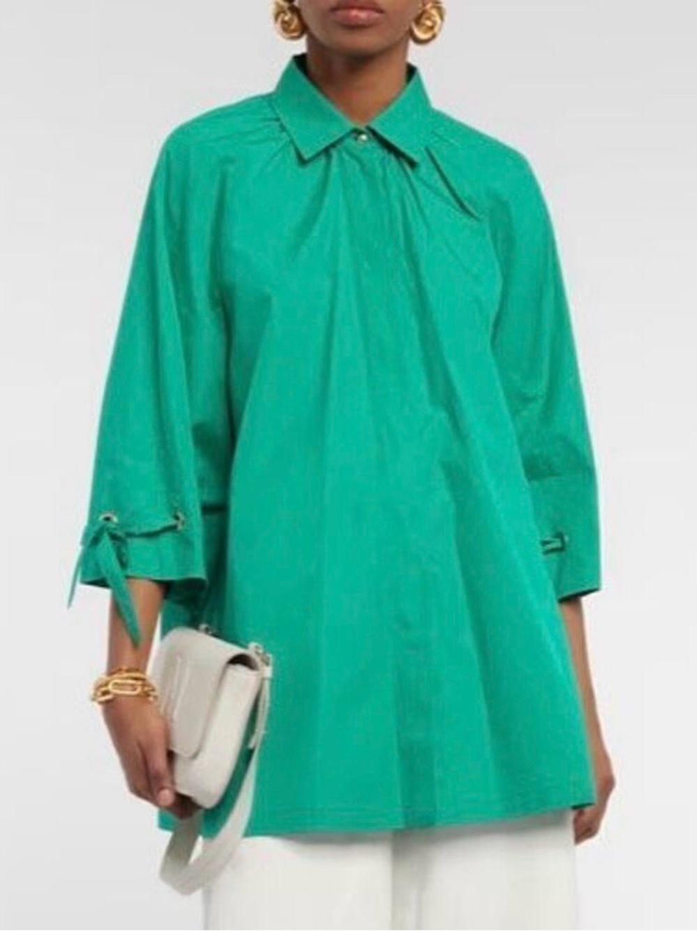MaxMara Gigi Cotton Tunic Top